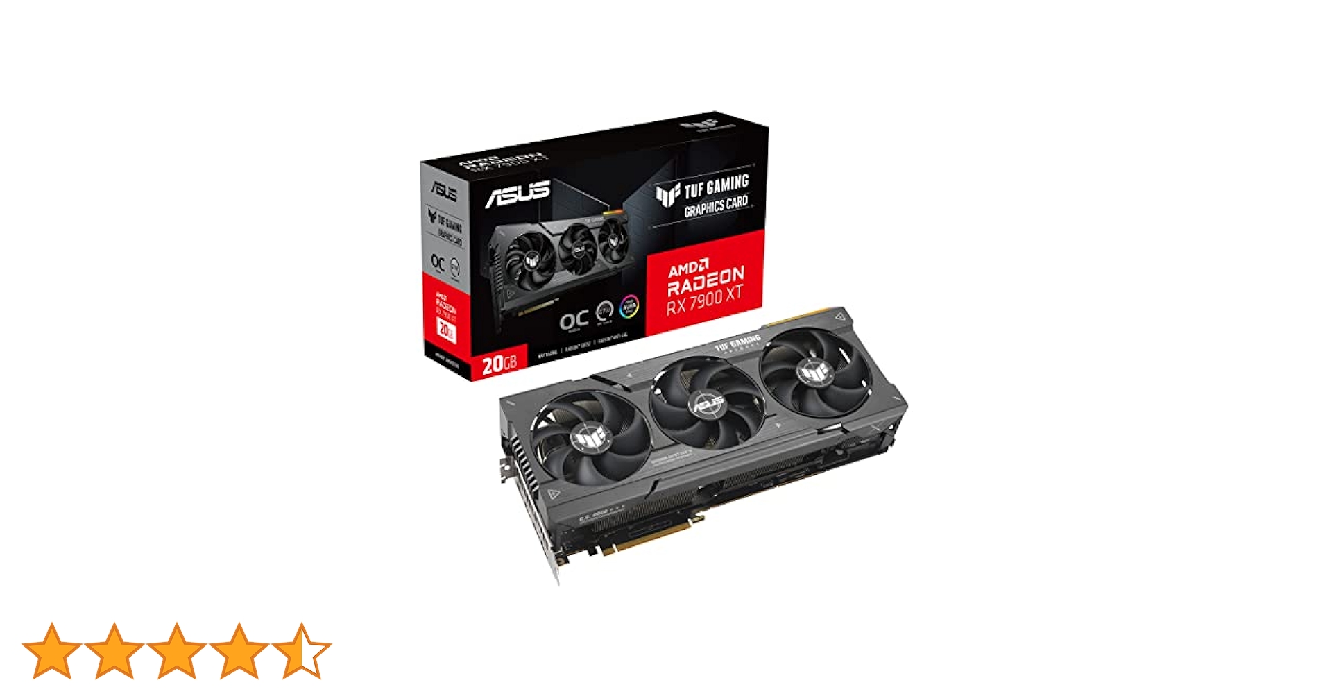 Amazon | ASUS TUF Gaming Radeon™ RX 7900 XT OC Edition 20GB